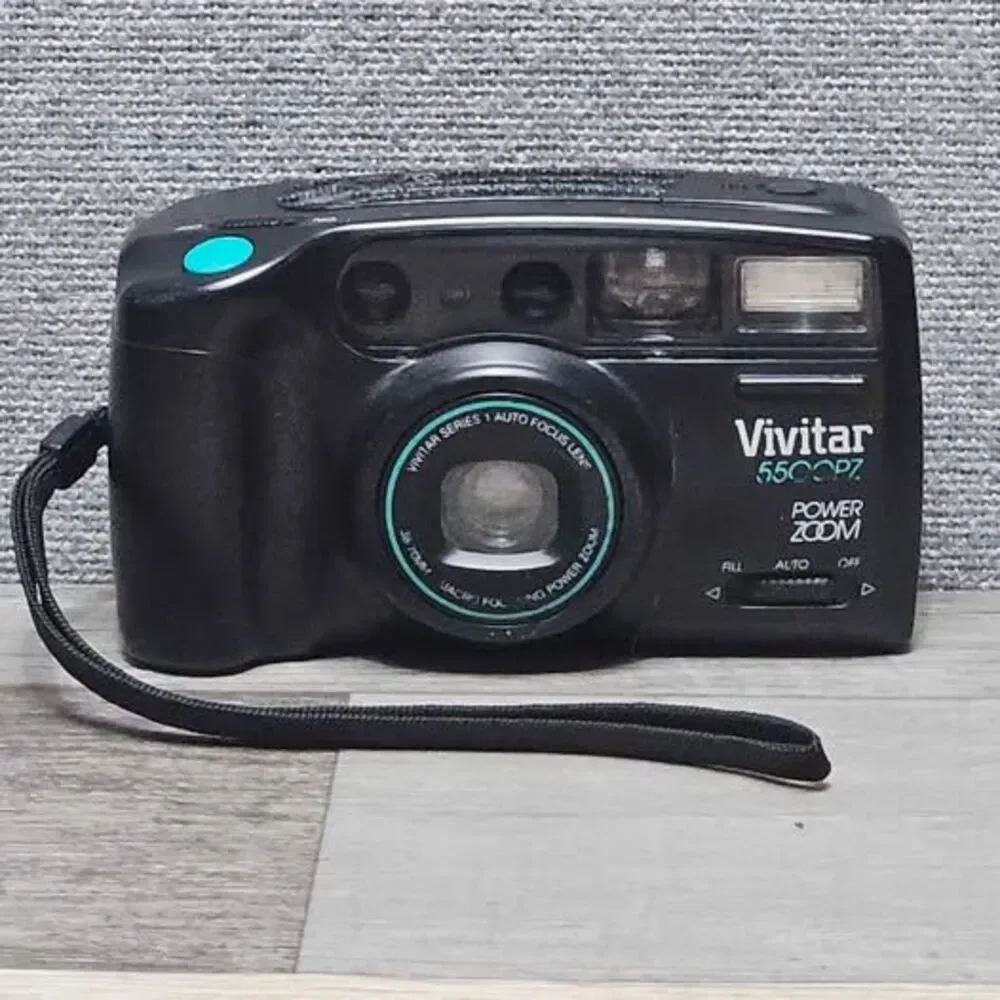 Vivitar 5500PZ Power Zoom Film Camera - works